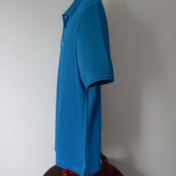 Tommy Bahama Men's Marlin Embroidered Short Sleeve TEAL Polo Shirt XL NWT - Picture 4 of 6